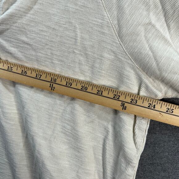 Isaac Mizrahi Live! Bridgehampton Textured Knit Hood Cream-X-Large - Picture 7 of 10